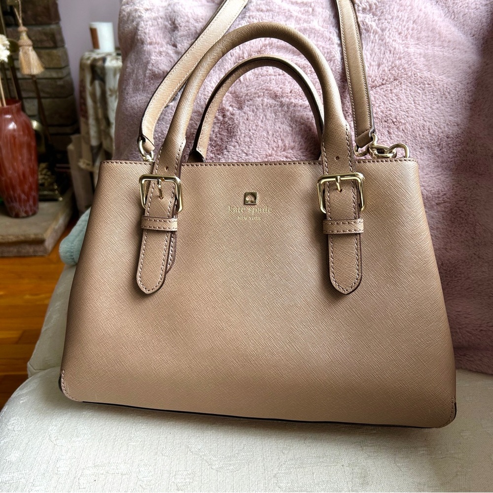 Kate Spade Cove Street Provence Satchel Handbag/Crossbody Tan